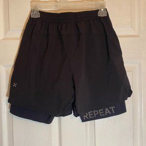 lululemon License to Train Lined Short 7"